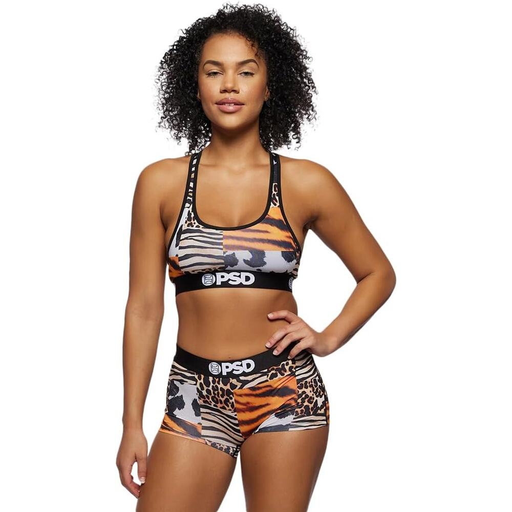 PSD Women's Skins Sports Bra, Multi, M